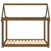 vidaXL Legowisko dla psa, miodowy brąz, 111x80x100 cm, drewno sosnowe