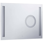 vidaXL Lustro łazienkowe z LED i czujnikiem dotykowym, 80x60 cm wariant 4