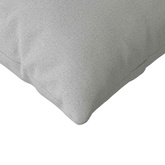 Poduszki na sofę 2 pcs Szary chmur 120 x 40 cm tkanina