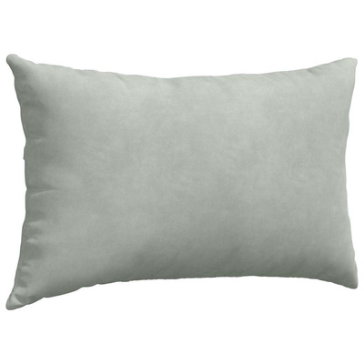 Poduszki na sofę 2 pcs Jasnoszary 50 x 30 cm Tkanina sztruksowa
