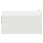 vidaXL Wisząca szafka nocna, biała 40x30x15 cm materiał drewnopochodny