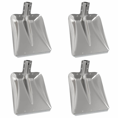 Głowica łopaty 4 pcs Srebrny 45 x 38 cm Aluminium