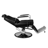 Gabbiano fotel barberski Patrizio czarny 129150