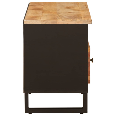 Szafka pod telewizor Brązowy 100 x 33 x 46 cm Drewno z mango