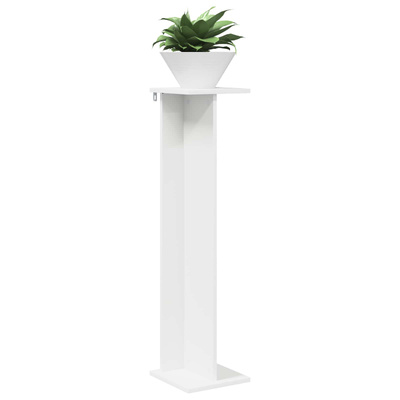 Stojak na rośliny 2 pcs Biały 25 x 25,5 x 100,5 cm