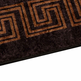 Chodnik dywanowy MARSA Czarny 80 x 450 cm Poliester i PVC