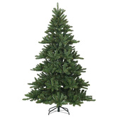 Sztuczna choinka z zawiasami Zielony 240 cm PVC, stal