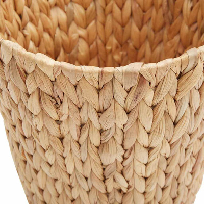 Kosze na papierowe odpady 2 pcs Naturalny 26 x 26 x 29 cm