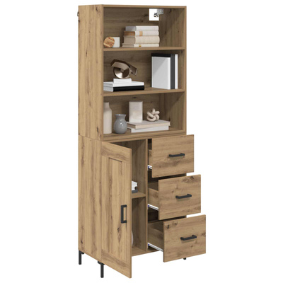 Highboard Dąb rzemieślniczy 69,5 x 34 x 180 cm