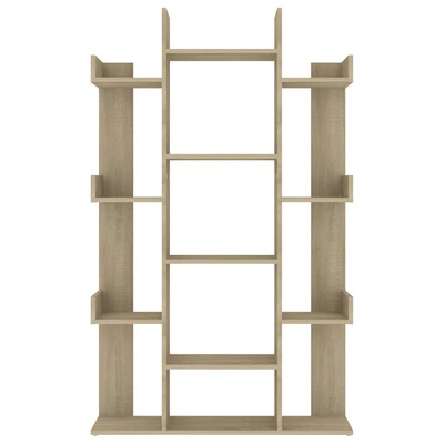 Regał na książki, kolor dąb sonoma, 86x25,5x140 cm