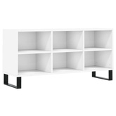 vidaXL Szafka pod TV, biała, 103,5x30x50 cm, materiał drewnopochodny