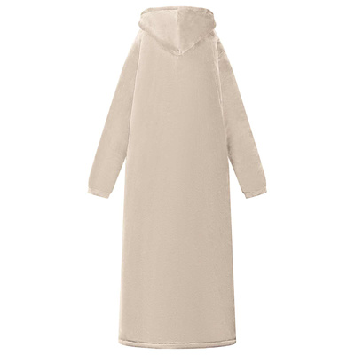 Bluza-koc Beżowy M Fleece i Flanela