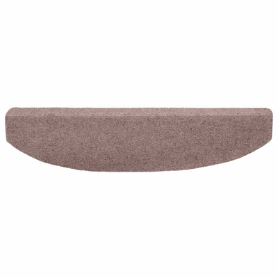 Samoprzylepne maty na schody 15 pcs Beżowy 80 x 24,5 x 3,5 cm