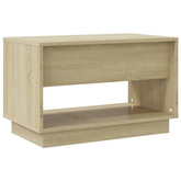 vidaXL Szafka pod TV, dąb sonoma, 70x41x44 cm materiał drewnopochodny