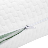 Poduszka do spania Biały 50 x 30 x 10 cm Pianka z pamięcią