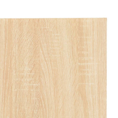 vidaXL Biurko komputerowe, białe i dębowe, 120 x 60 x 138 cm