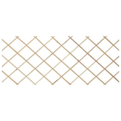 Płotki kratkowe, 5 szt., lite drewno jodłowe, 180x80 cm