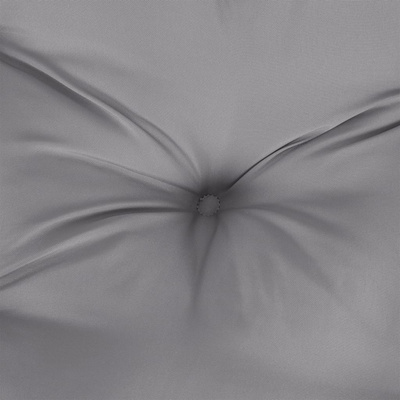 vidaXL Poduszki na krzesła, 2 szt., szare, 40x40x7 cm, tkanina