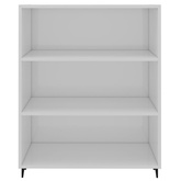 Szafka, biała, połysk, 69,5x32,5x90 cm, materiał drewnopochodny