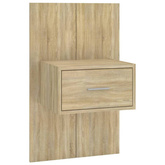 vidaXL Wiszące szafki nocne, 2 szt., dąb sonoma model standard