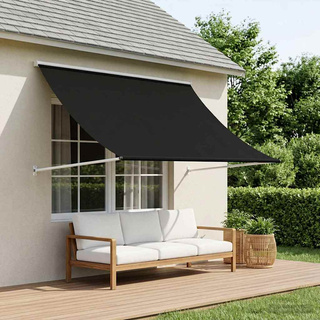 Markiza Czarny 350 x 150 cm 180 g / m? Poliester z powłoką PU