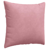 Poduszki na sofę 2 pcs Różowy 50 x 50 cm Tkanina sztruksowa