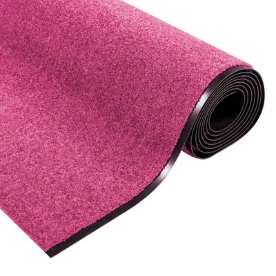 Dywanik wejściowy Różowy i czarny 120 x 350 cm 100% poliamid