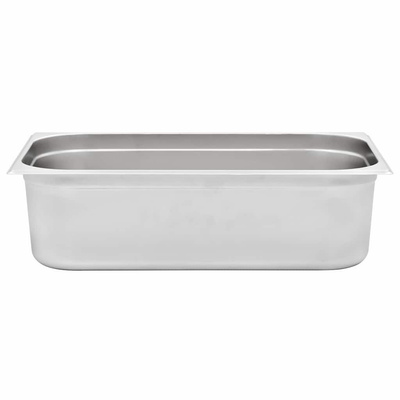 Pojemniki gastronomiczne 2 szt. GN 1/1, 150 mm, stal nierdzewna