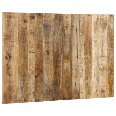 Zagłówek 120 cm lite drewno surowe mango