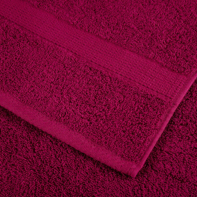 Ręczniki premium, SOLUND 10 szt., bordowe, 100x200 cm, 600 g/m?