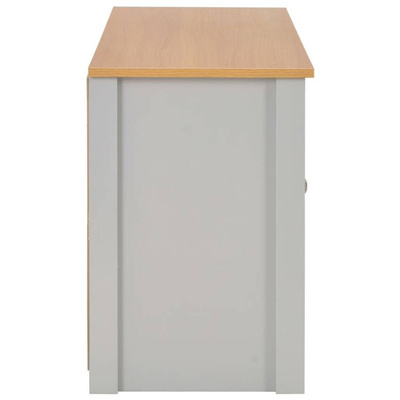 vidaXL Szafka pod TV, szara, 120 x 39 x 58 cm
