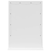 Lustro toaletowe Prostokątny Z lustrem Biały 70 x 50 x 18 cm