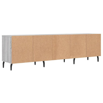 Szafka pod TV, szary dąb sonoma, 150x30x44,5 cm vidaXL