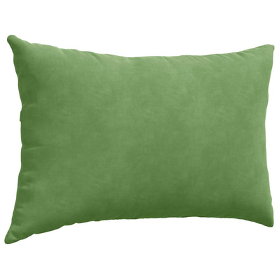 Poduszki na sofę 2 pcs jasnozielony 60 x 40 cm