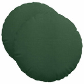 Poduszki na siedziska 2 pcs Ciemna zieleń ?50 x 19 cm
