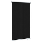 Roleta zewnętrzna 90% blokada UV Czarny 80 x 230 cm HDPE