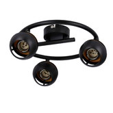 Boni spirala 3x3w gu10 led czarny