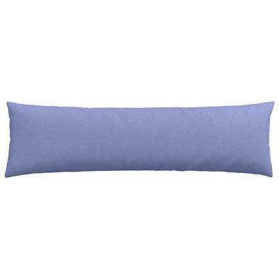Poduszki na sofę 2 pcs Niebieski dżins 145 x 40 cm tkanina