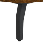 vidaXL Szafka pod TV, przydymiony dąb, 102x36x50 cm