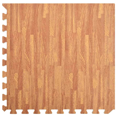 Mata podłogowa do basenu 12 pcs drewno 4,32 ? Pianka EVA
