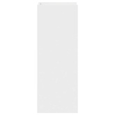 Stojak na rośliny Biały 30 x 30 x 80 cm Drewno inżynieryjne