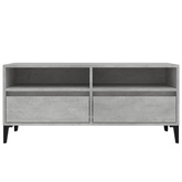 vidaXL Szafka pod TV, szarość betonu, 100x34,5x44,5 cm wariant 5
