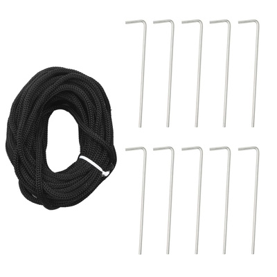 Choinka LED na maszcie flagowym 550 LED Ciepła biel 300 cm