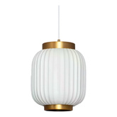Lampa Wisząca z Porcelany Abruzzo Porcellado E14