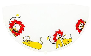 Lampa ścienna candellux wyprzedaż 11-63345 lew plafon1/2 1x60w