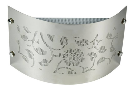 Kinkiet chromowy metalowy lampa ścienna 40W E14 Aluno 10-61686