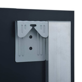 vidaXL Ścienne lustro łazienkowe z LED, 100 x 60 cm