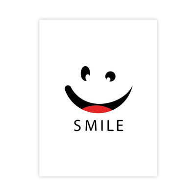 Smile III Plakat : Rozmiar - 30x40 cm