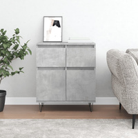 vidaXL Komoda, szarość betonu, 60x35x70 cm, materiał drewnopochodny wariant 4