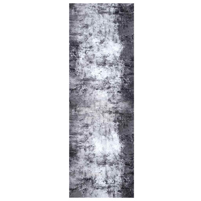 Dywan kuchenny Szary 180 x 60 cm Aksamit